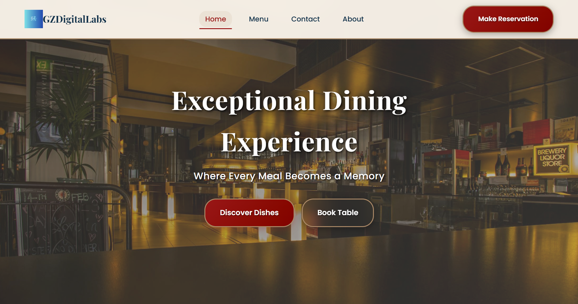 Restaurant Template